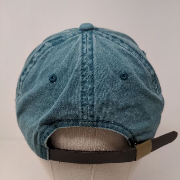 Unbranded Men's Slideback Hat Green Blue OSFM Embroidered You Had Me At Coffee - Picture 5 of 7
